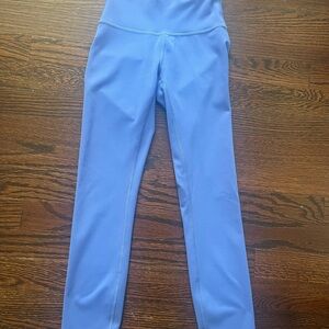 lululemon leggings. Periwinkle color. Size 2. Like new condition!